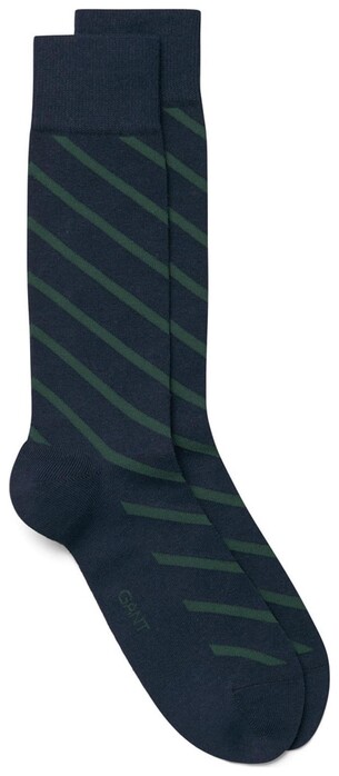 Gant Breton Stripe Socks Leaf Green
