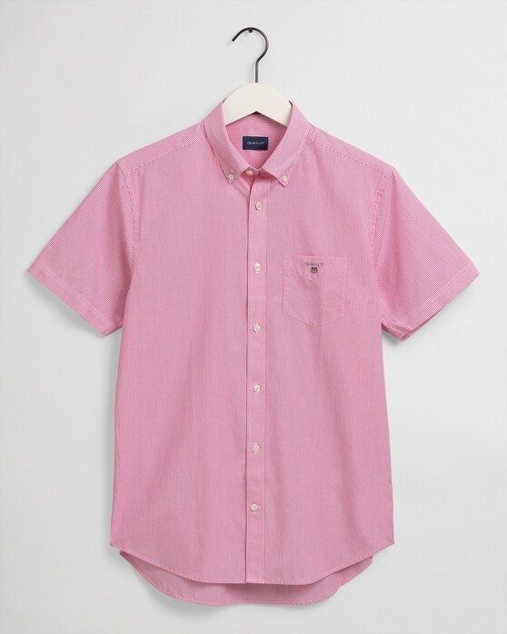 Gant Broadcloth Banker Fine Stripe Overhemd Cabaret Pink