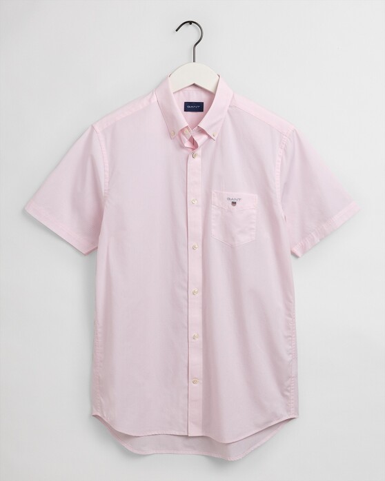 Gant Broadcloth Banker Fine Stripe Overhemd California Pink