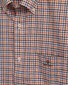 Gant Broadcloth Gingham Check Short Sleeve Shirt Dark Leaf
