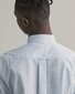 Gant Broadcloth Stripe Short Sleeve Overhemd Capri Blue