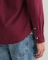 Gant Brushed Oxford Uni Button Down Overhemd Wijnrood