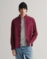 Gant Brushed Oxford Uni Button Down Shirt Wine Red