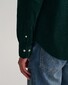 Gant Button Down Cotton Corduroy Overhemd Tartan Green