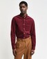 Gant Button Down Cotton Corduroy Overhemd Wijnrood