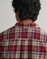 Gant Button Down Flanel Check Overhemd Plumped Red