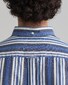 Gant Button Down Poplin Stripe Overhemd College Blue