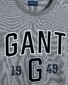 Gant C-Neck Sweat Pullover Dark Grey Melange