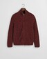 Gant Cable Zip Cardigan Vest Plumped Red