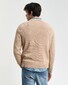 Gant Casual Cotton Crew Neck Pullover Khaki Melange