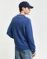 Gant Casual Cotton Crew Neck Pullover Vintage Blue