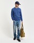 Gant Casual Cotton Crew Neck Pullover Vintage Blue