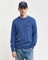 Gant Casual Cotton Crew Neck Pullover Vintage Blue