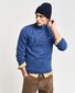 Gant Casual Cotton Half Zip Rib Endings Pullover Vintage Blue