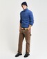 Gant Casual Cotton Half Zip Rib Endings Trui Vintage Blue