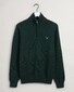 Gant Casual Cotton Halfzip Pullover Green