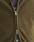 Gant Casual Cotton Zip Cardigan Vest Juniper Green