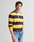 Gant Chambray Stripe Heavy Rugger Twill Collar Pullover Faded Sunset