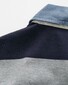 Gant Chambray Stripe Heavy Rugger Twill Collar Pullover Grey Melange