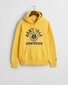 Gant Champs Graphic Sweat Hoodie Pullover Faded Sunset