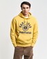 Gant Champs Graphic Sweat Hoodie Pullover Faded Sunset