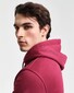 Gant Champs Graphic Sweat Hoodie Trui Rich Wine