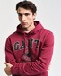 Gant Champs Graphic Sweat Hoodie Trui Rich Wine