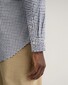 Gant Check Oxford Tattersall Button Down Shirt Deep Blue Melange