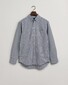 Gant Check Oxford Tattersall Button Down Shirt Deep Blue Melange
