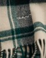 Gant Check Woven Scarf Putty