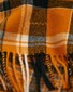 Gant Check Woven Scarf Sjaal Dark Mustard Orange