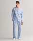 Gant Checked Pajama Set Nachtmode Capri Blue