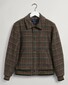 Gant Checked Wool Jacket Warm Earth