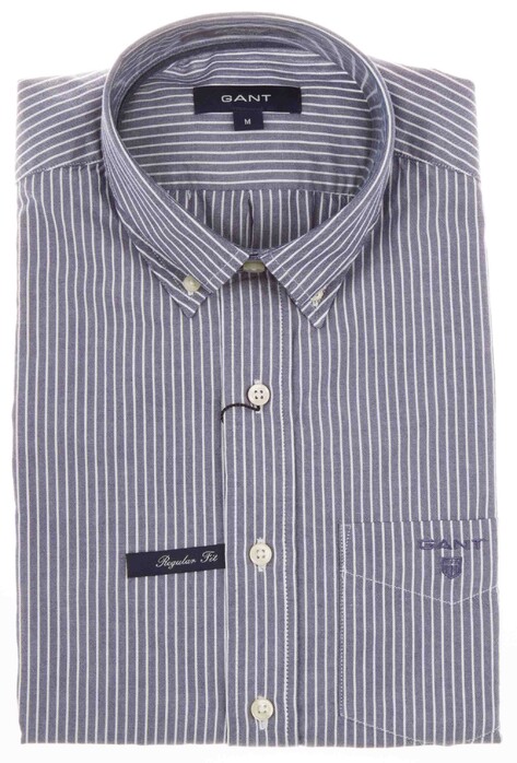 Gant Chelsea Oxford Stripe Shirt Navy