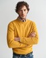 Gant Classic Cotton Crew Neck Pullover Maple Yellow