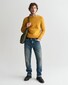 Gant Classic Cotton Crew Neck Pullover Maple Yellow