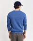 Gant Classic Cotton V-Neck Pullover Vintage Blue