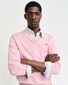 Gant Classic Cotton V-Neck Trui Dusty Pink