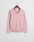 Gant Classic Cotton V-Neck Trui Dusty Pink