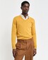 Gant Classic Cotton V-Neck Trui Maple Yellow