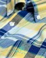 Gant Classic Madras Short Sleeve Shirt Mimosa Yellow