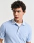 Gant Classic Piqué Sunfaded Short Sleeve Polo Fresh Blue