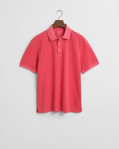 Gant Classic Piqué Sunfaded Short Sleeve Polo Watermeloen Rood