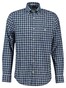 Gant Classic Poplin Tartan Check Button-Down Overhemd College Blue