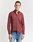 Gant Classic Poplin Tartan Check Button-Down Overhemd Ruby Red