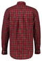 Gant Classic Poplin Tartan Check Button-Down Overhemd Ruby Red