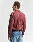 Gant Classic Poplin Tartan Check Button-Down Overhemd Ruby Red