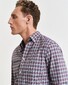 Gant Classic Poplin Tartan Check Button-Down Overhemd Wit