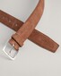 Gant Classic Suede Belt Weathered Brown