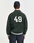 Gant Club Varsity Jacket Tartan Green